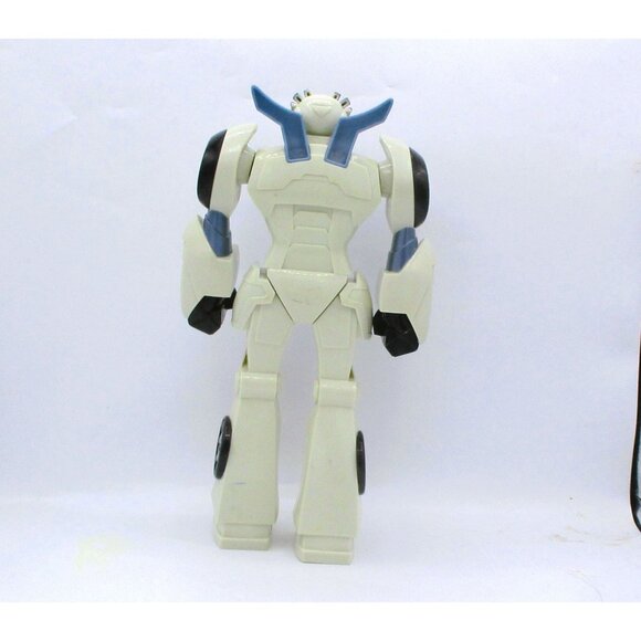 Hasbro 2015 Transformer Robot Action Figure 11.5" Tall Blue & White Articulated - Picture 5 of 5